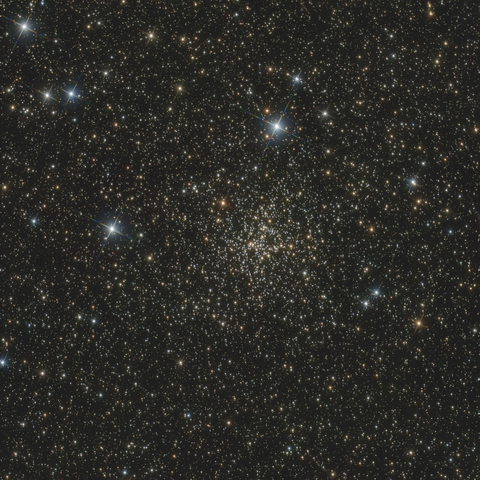 NGC 6819 is an Open Cluster in the northern sky in the constellation Cygnus.